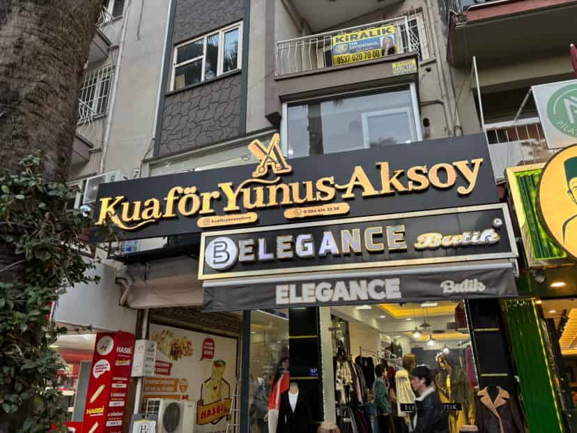 Aydın Tabela ve Reklam Projelerimizden Gerçek Uygulamalar